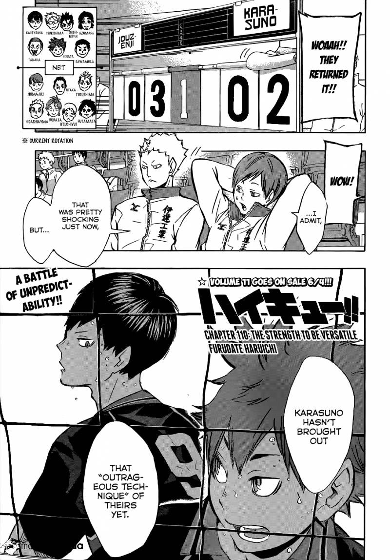 Haikyuu!! - Chapter 110