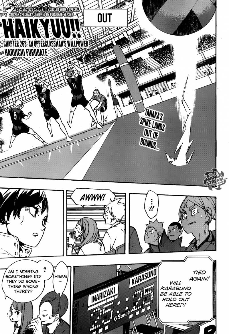 Haikyuu!! - Chapter 263