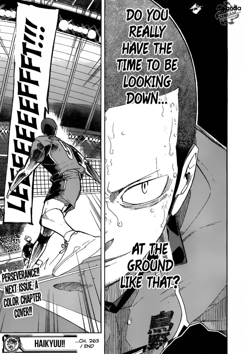 Haikyuu!! - Chapter 263