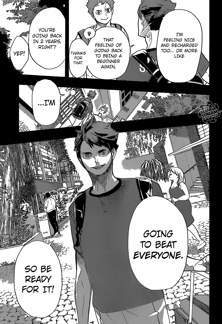 Haikyuu!! - Chapter 374: The Very First Feeling