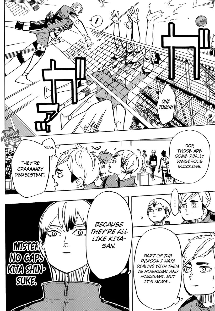 Haikyuu!! - Chapter 359: The Spear Among Shields, The Shield Among Spears.