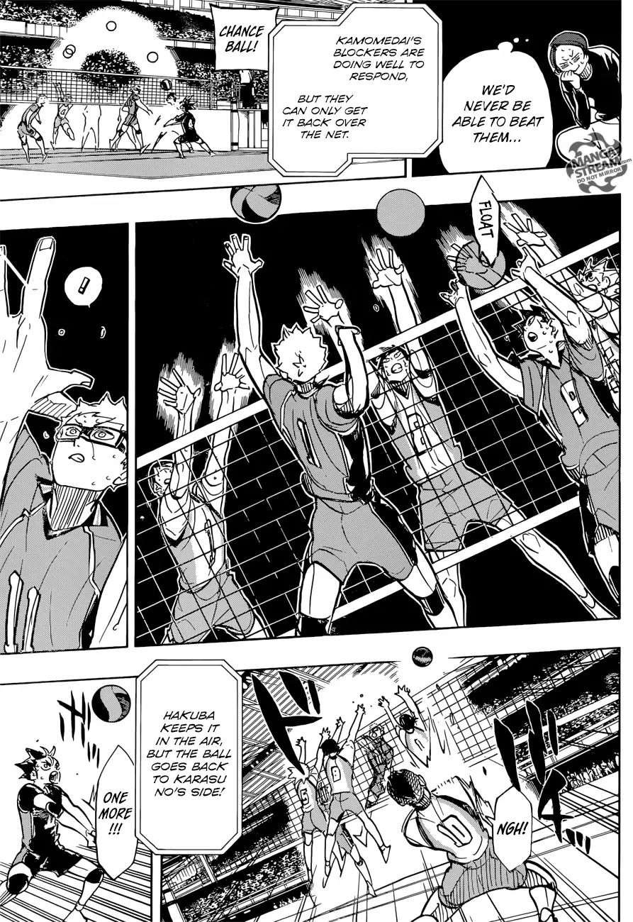 Haikyuu!! - Chapter 359: The Spear Among Shields, The Shield Among Spears.