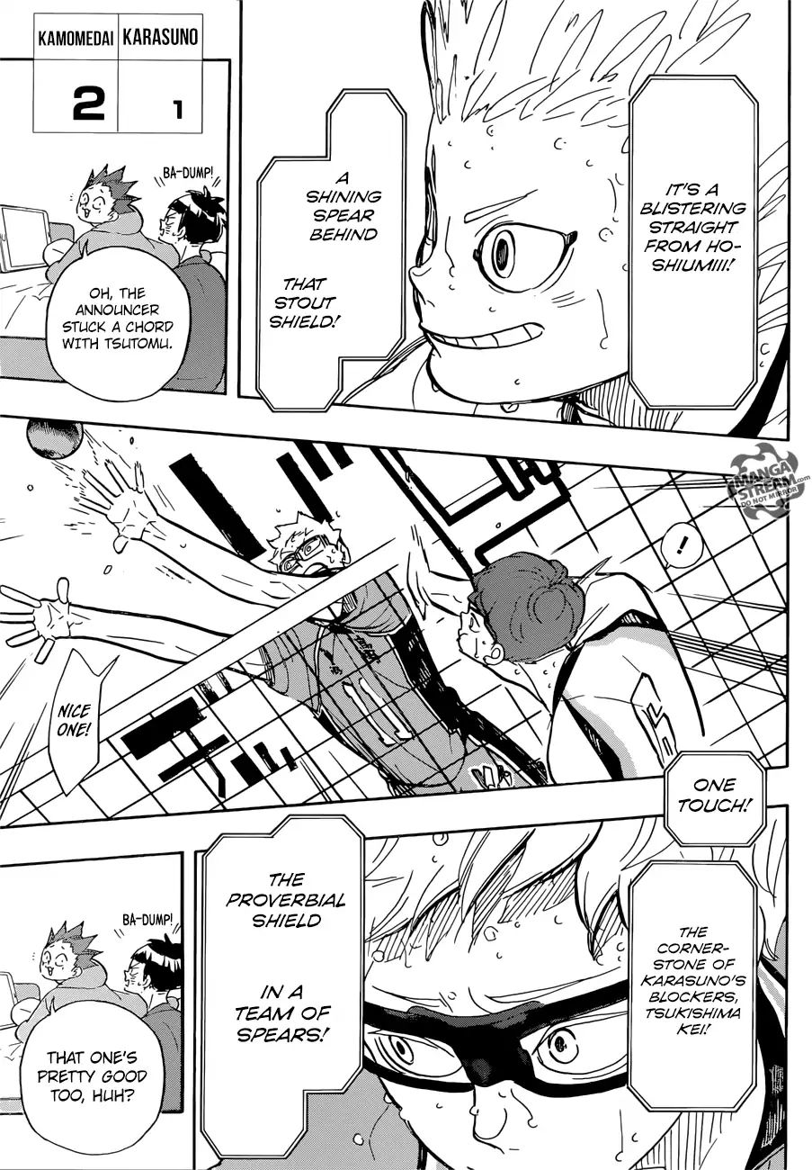 Haikyuu!! - Chapter 359: The Spear Among Shields, The Shield Among Spears.