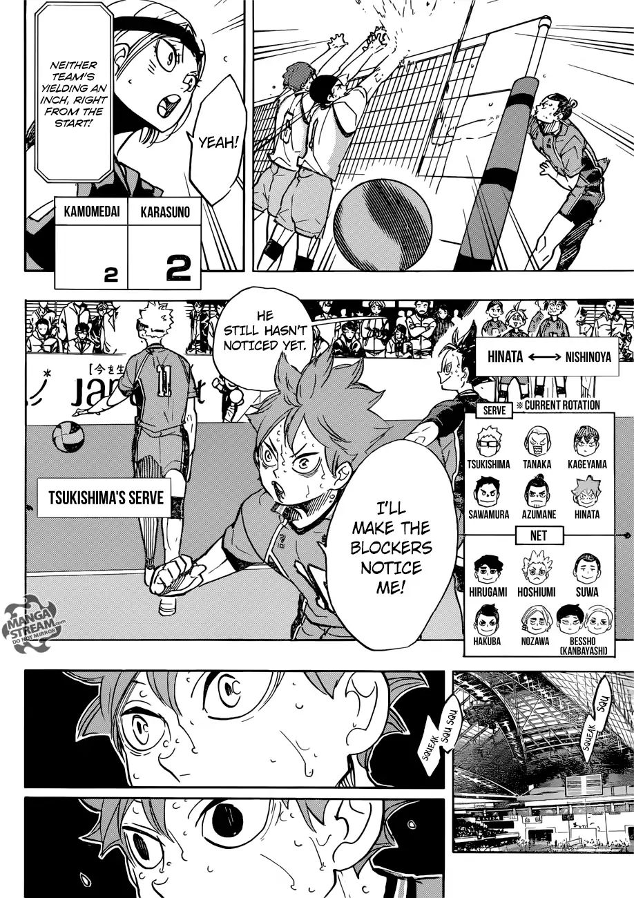 Haikyuu!! - Chapter 359: The Spear Among Shields, The Shield Among Spears.