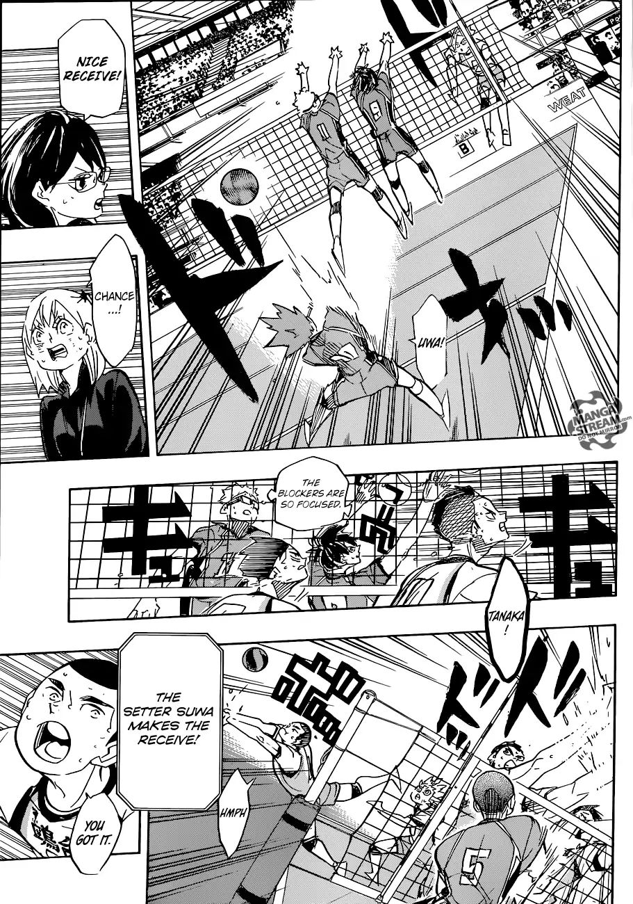 Haikyuu!! - Chapter 359: The Spear Among Shields, The Shield Among Spears.