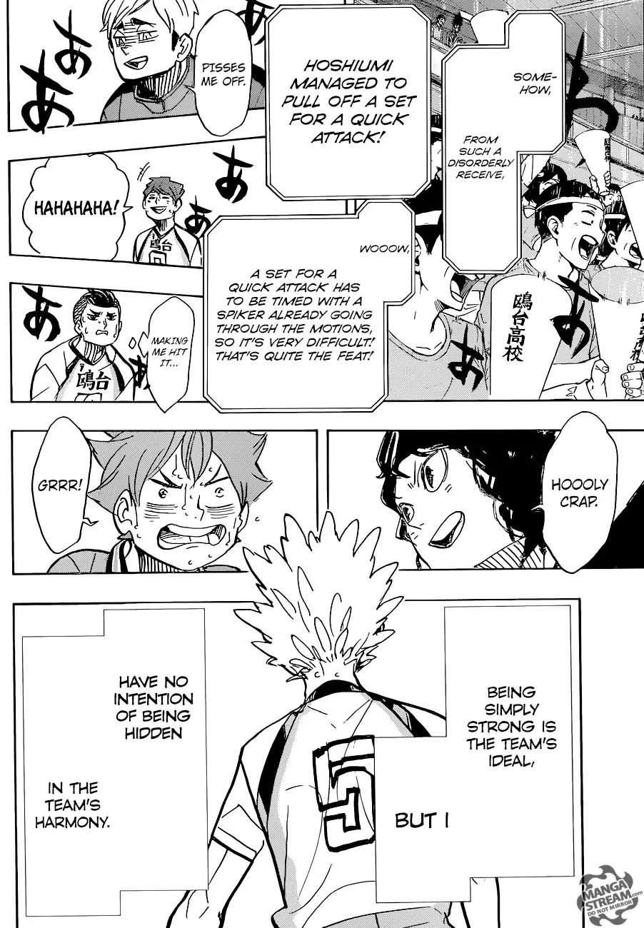 Haikyuu!! - Chapter 359: The Spear Among Shields, The Shield Among Spears.