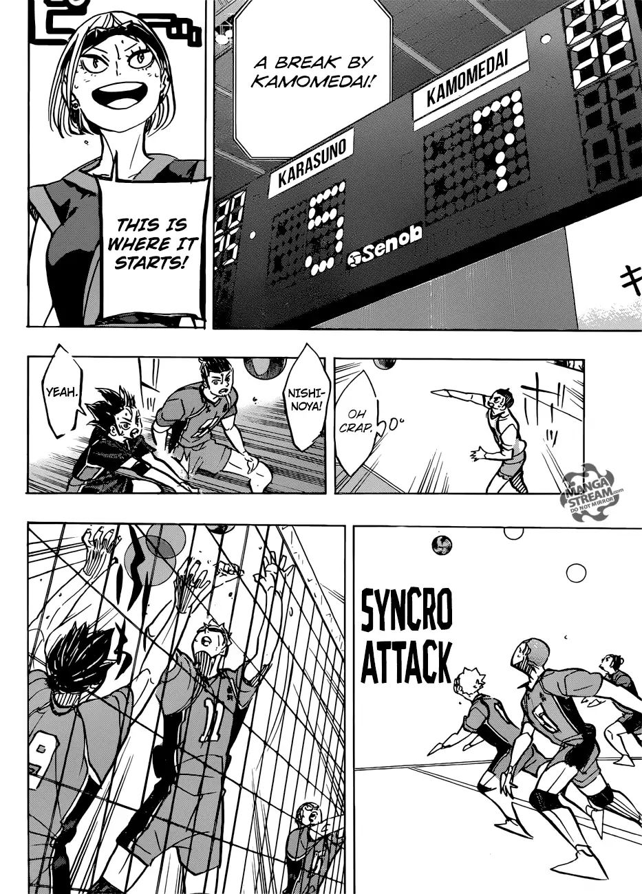 Haikyuu!! - Chapter 359: The Spear Among Shields, The Shield Among Spears.