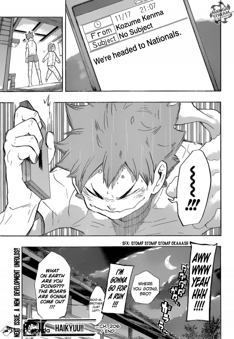 Haikyuu!! - Chapter 206