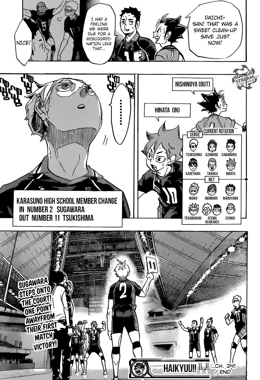 Haikyuu!! - Chapter 241