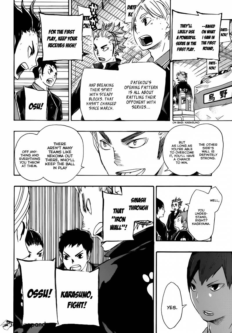 Haikyuu!! - Chapter 42 : The Iron Wall