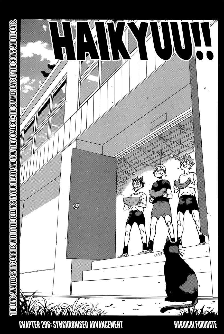 Haikyuu!! - Chapter 296