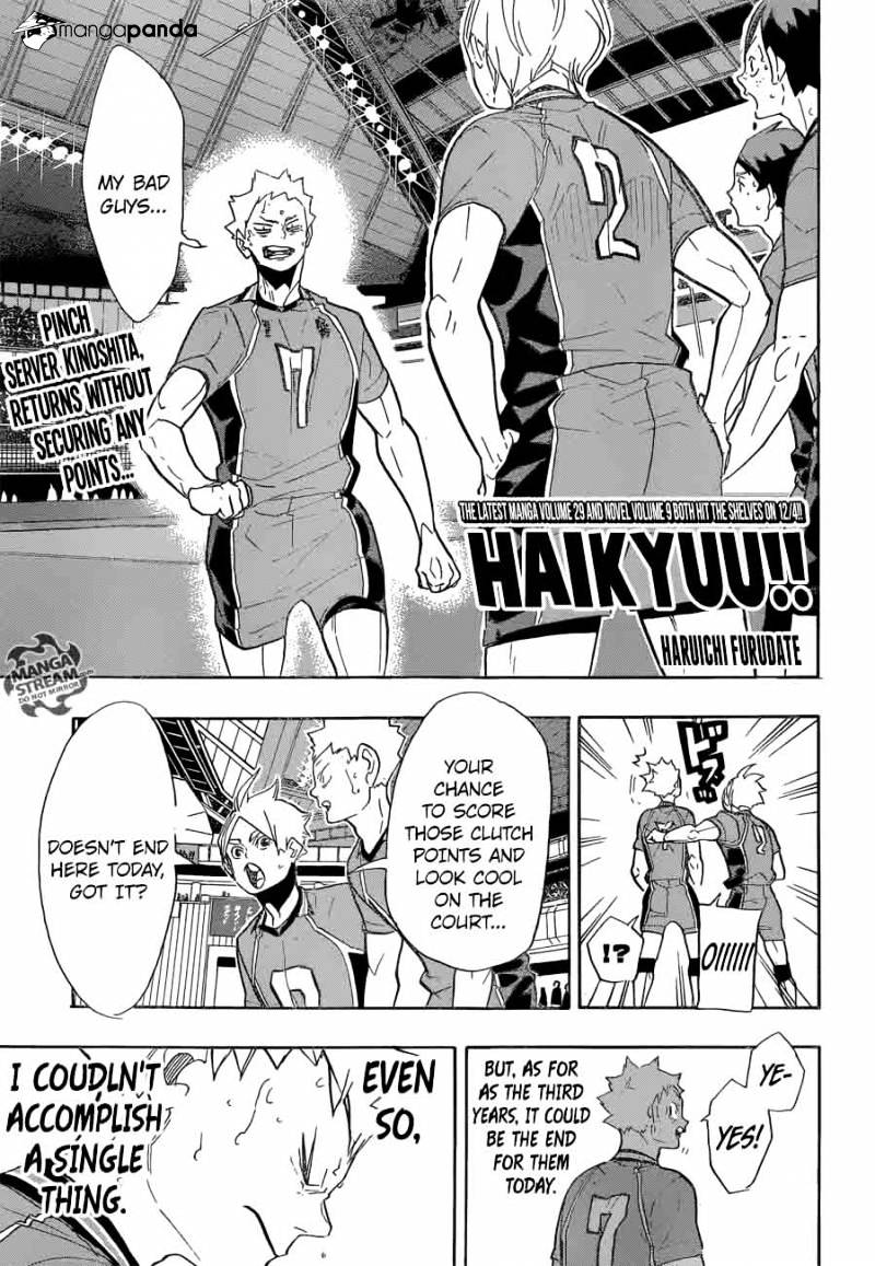 Haikyuu!! - Chapter 278