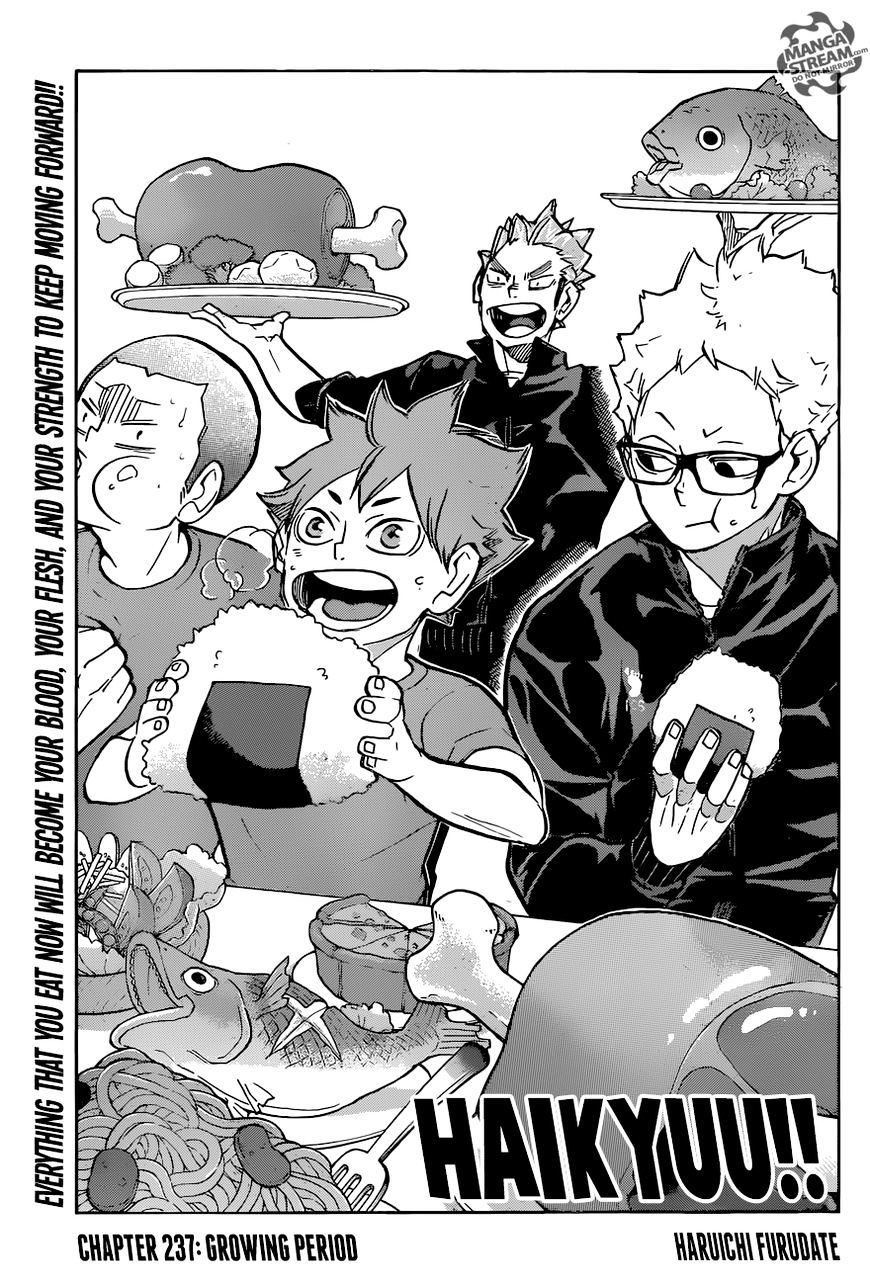 Haikyuu!! - Chapter 237