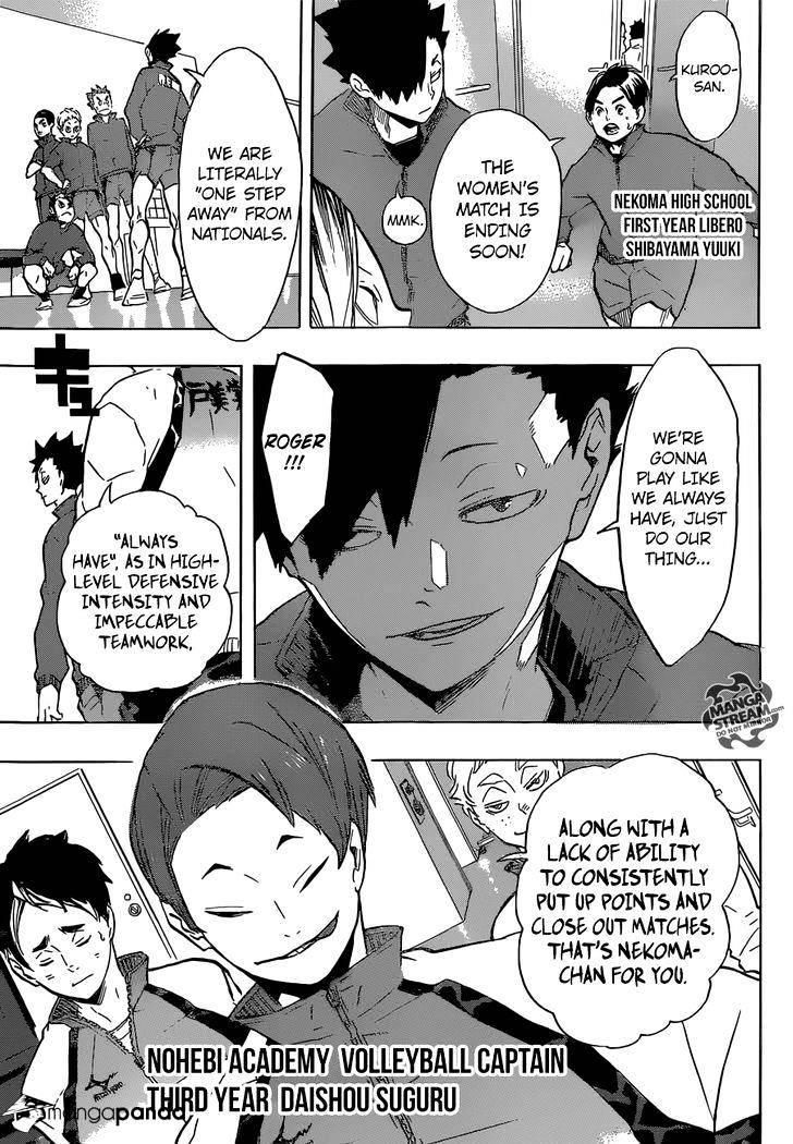 Haikyuu!! - Chapter 190