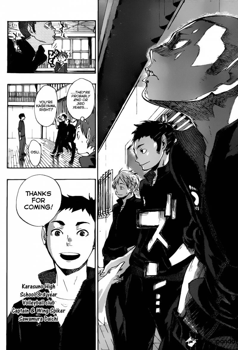 Haikyuu!! - Chapter 2 : Karasuno High School's Volleyball Club