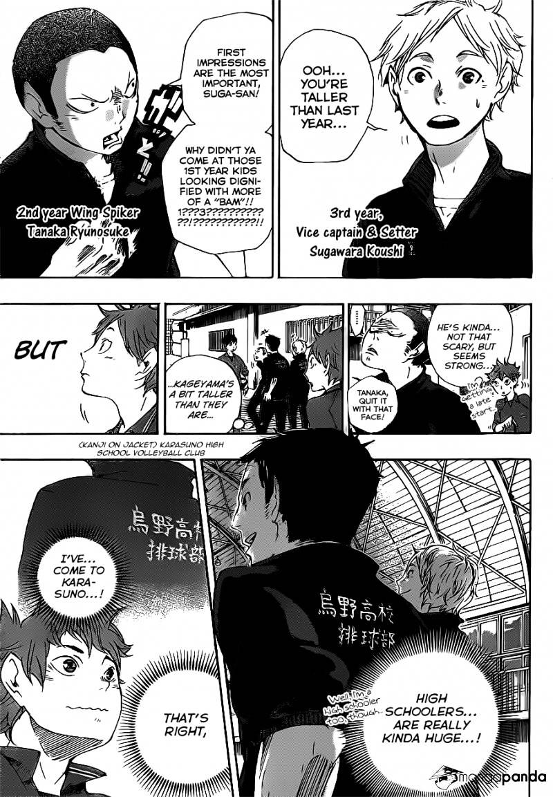 Haikyuu!! - Chapter 2 : Karasuno High School's Volleyball Club