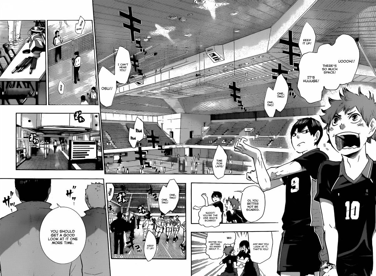 Haikyuu!! - Chapter 38 : Warmup!