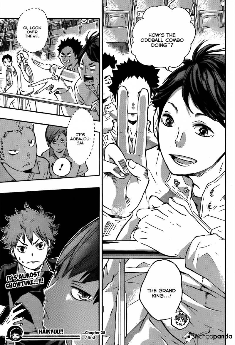 Haikyuu!! - Chapter 38 : Warmup!