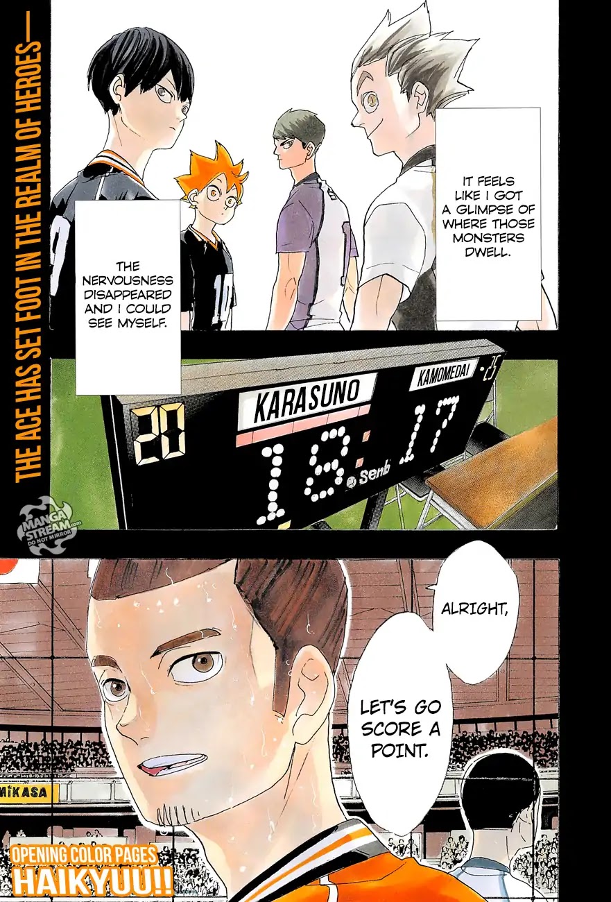 Haikyuu!! - Chapter 354: Doing My Best For My Teammates