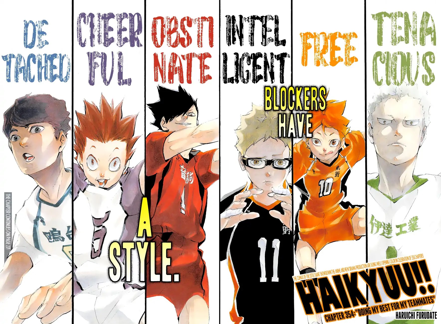 Haikyuu!! - Chapter 354: Doing My Best For My Teammates