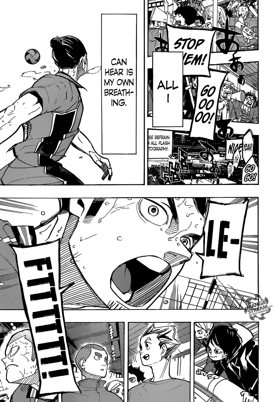 Haikyuu!! - Chapter 354: Doing My Best For My Teammates