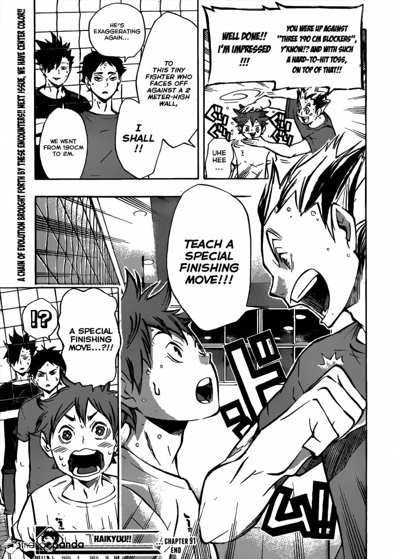 Haikyuu!! - Chapter 91