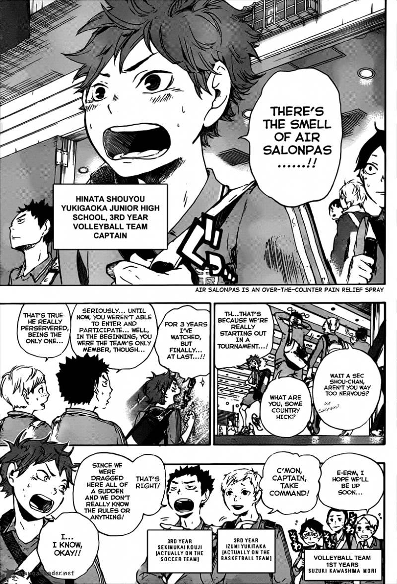 Haikyuu!! - Chapter 1 : Endings And Beginnings