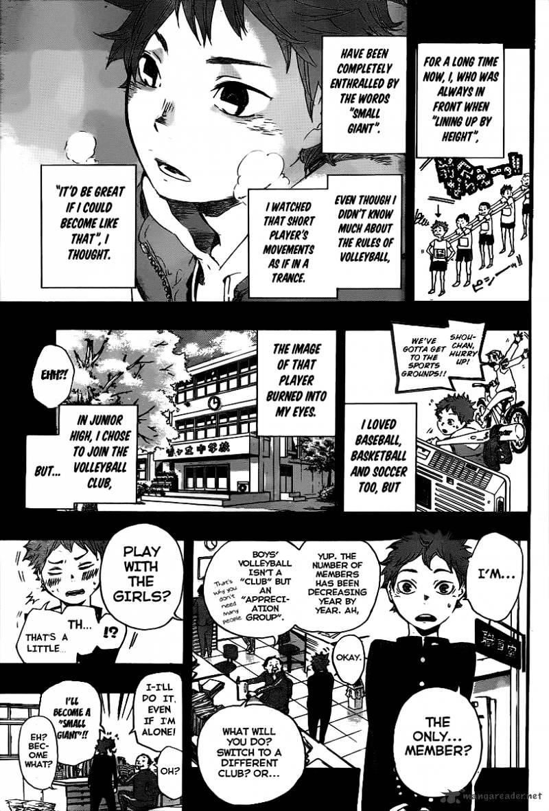 Haikyuu!! - Chapter 1 : Endings And Beginnings