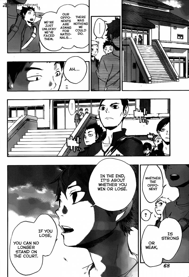 Haikyuu!! - Chapter 1 : Endings And Beginnings