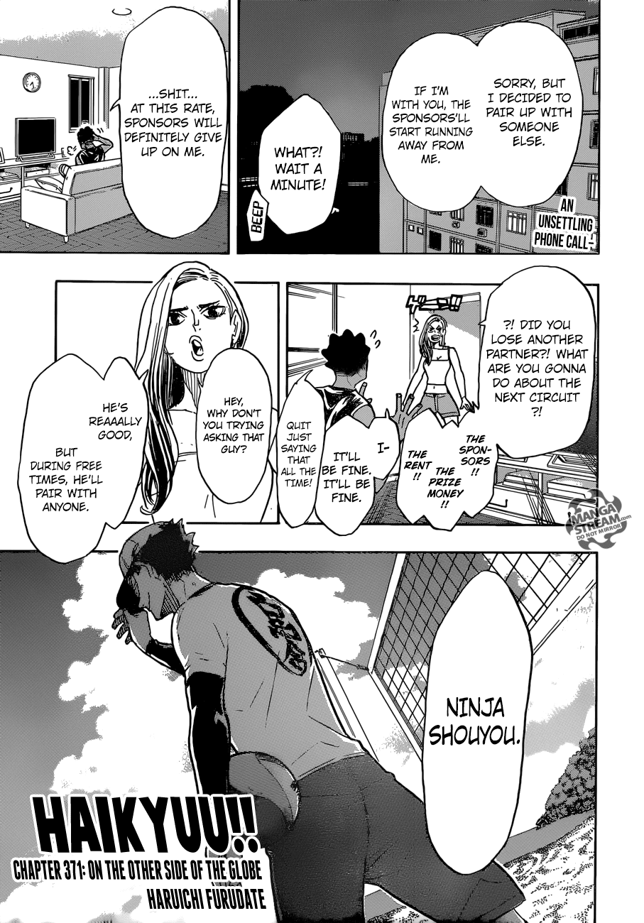 Haikyuu!! - Chapter 371: On The Other Side Of The Globe