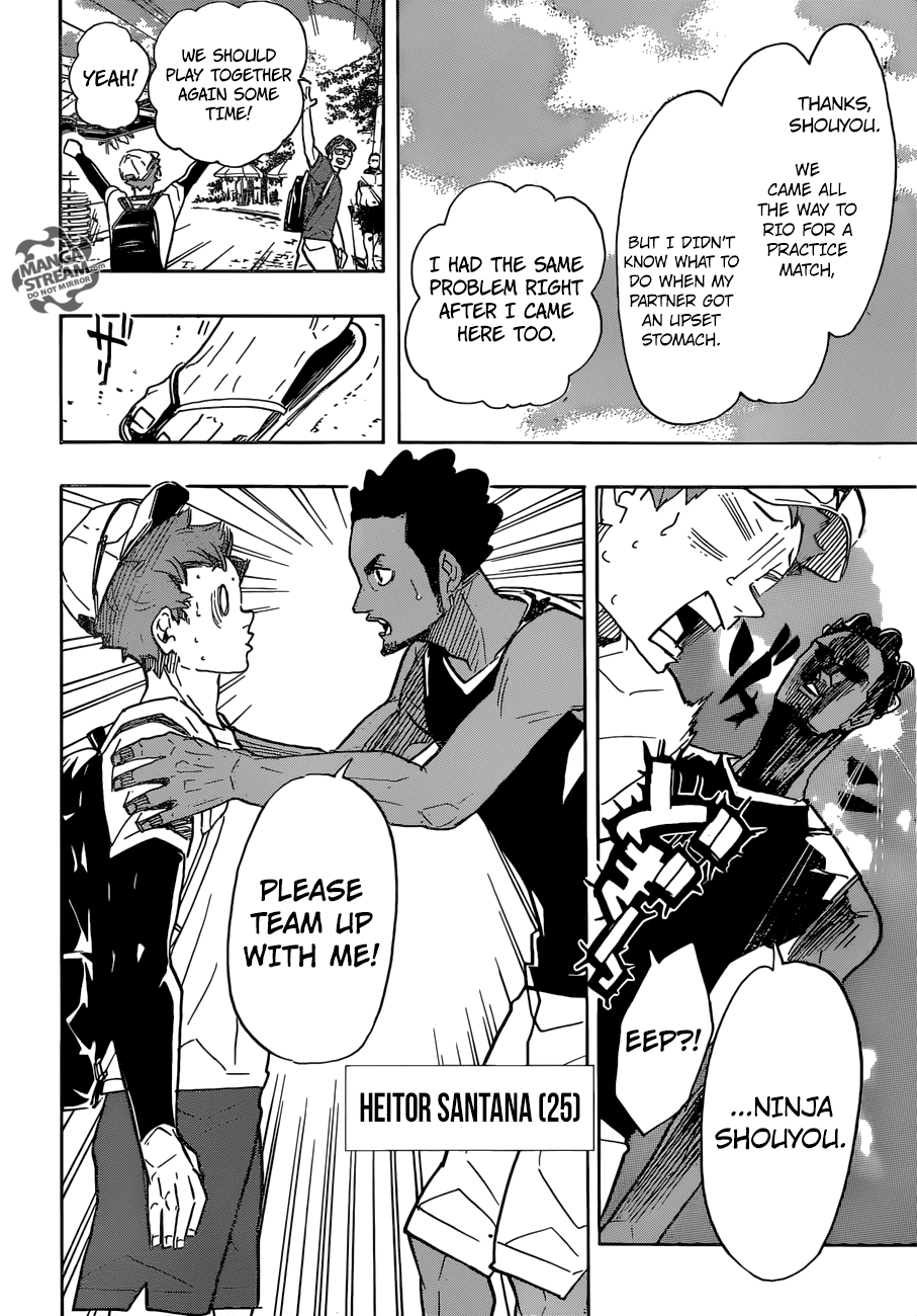 Haikyuu!! - Chapter 371: On The Other Side Of The Globe