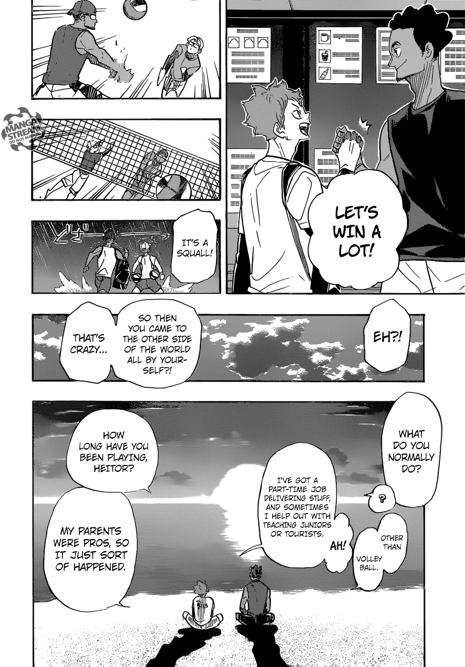 Haikyuu!! - Chapter 371: On The Other Side Of The Globe