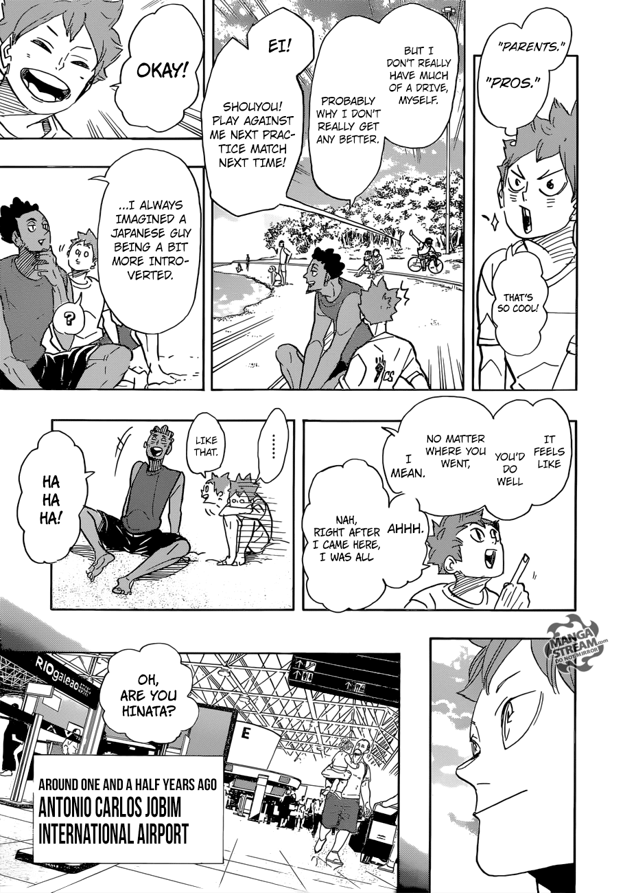 Haikyuu!! - Chapter 371: On The Other Side Of The Globe