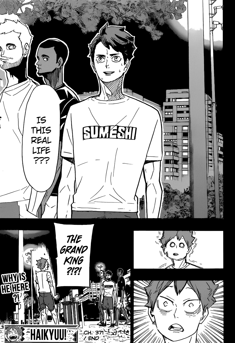 Haikyuu!! - Chapter 371: On The Other Side Of The Globe