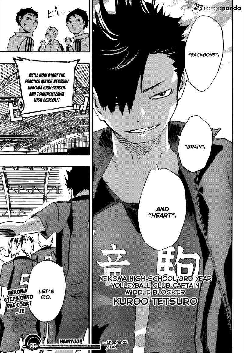 Haikyuu!! - Chapter 25 : Encounter