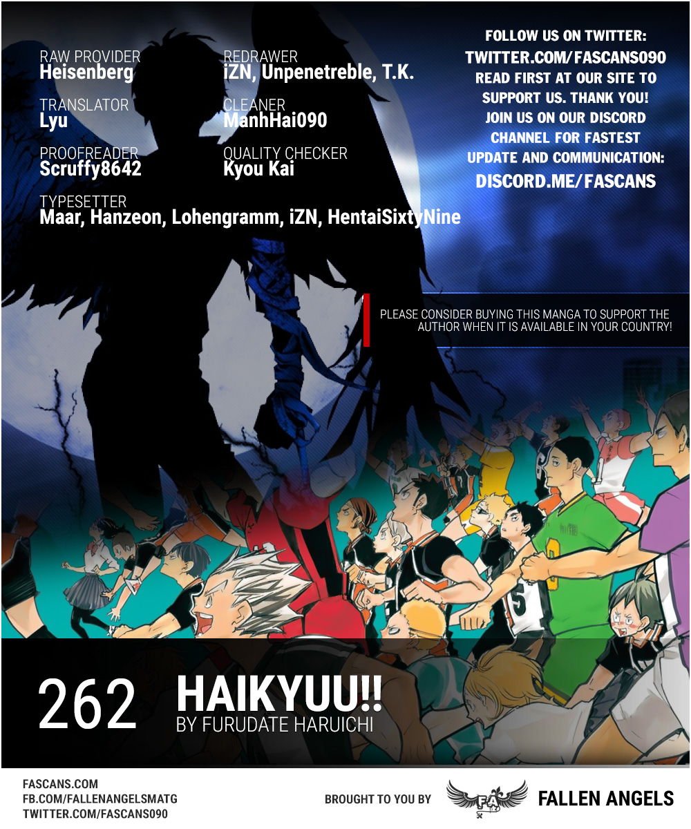 Haikyuu!! - Chapter 262