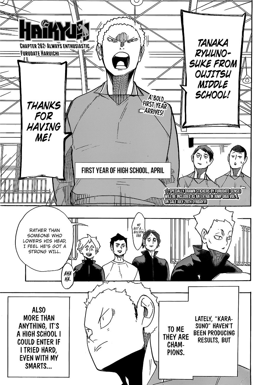 Haikyuu!! - Chapter 262