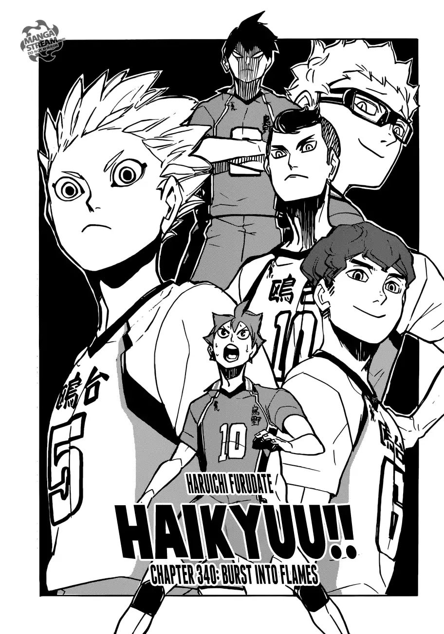 Haikyuu!! - Chapter 340: Burst Into Flames