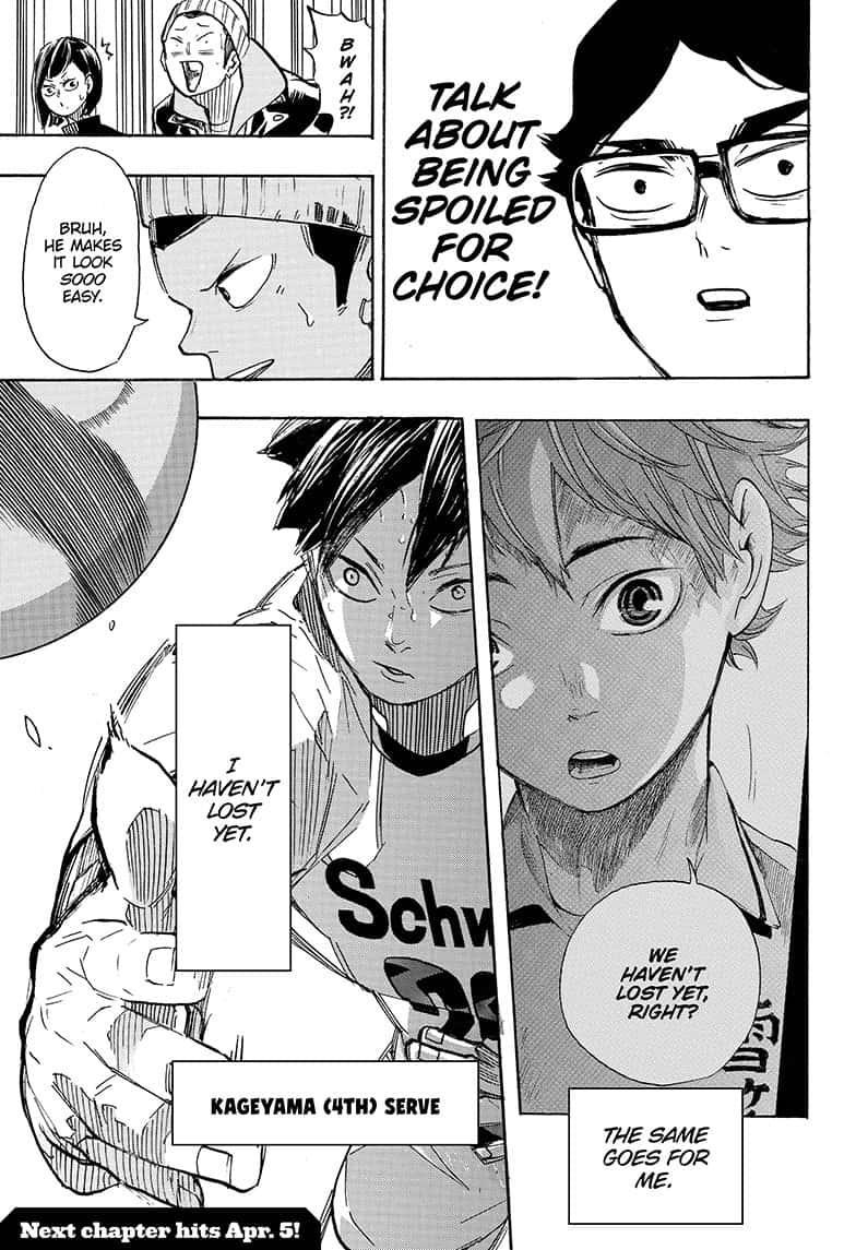 Haikyuu!! - Chapter 388