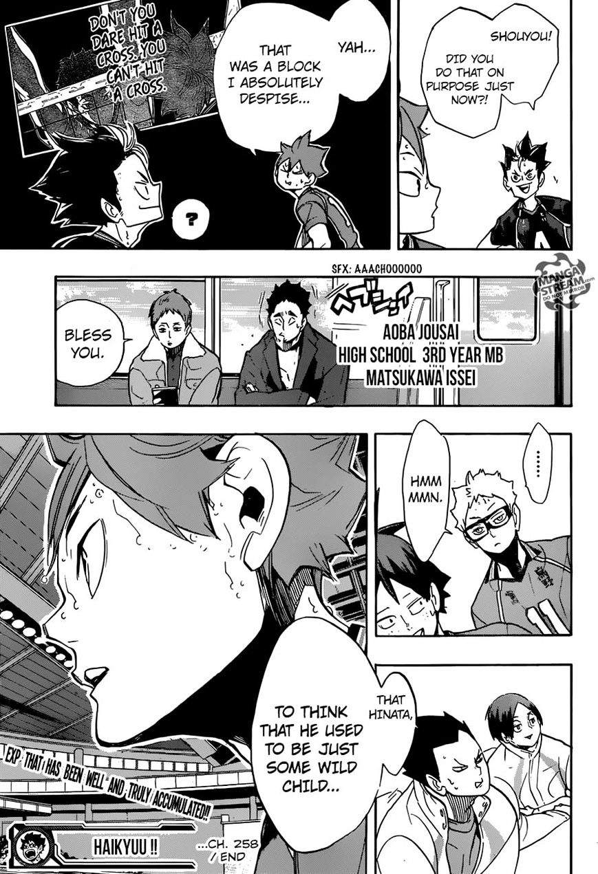 Haikyuu!! - Chapter 258