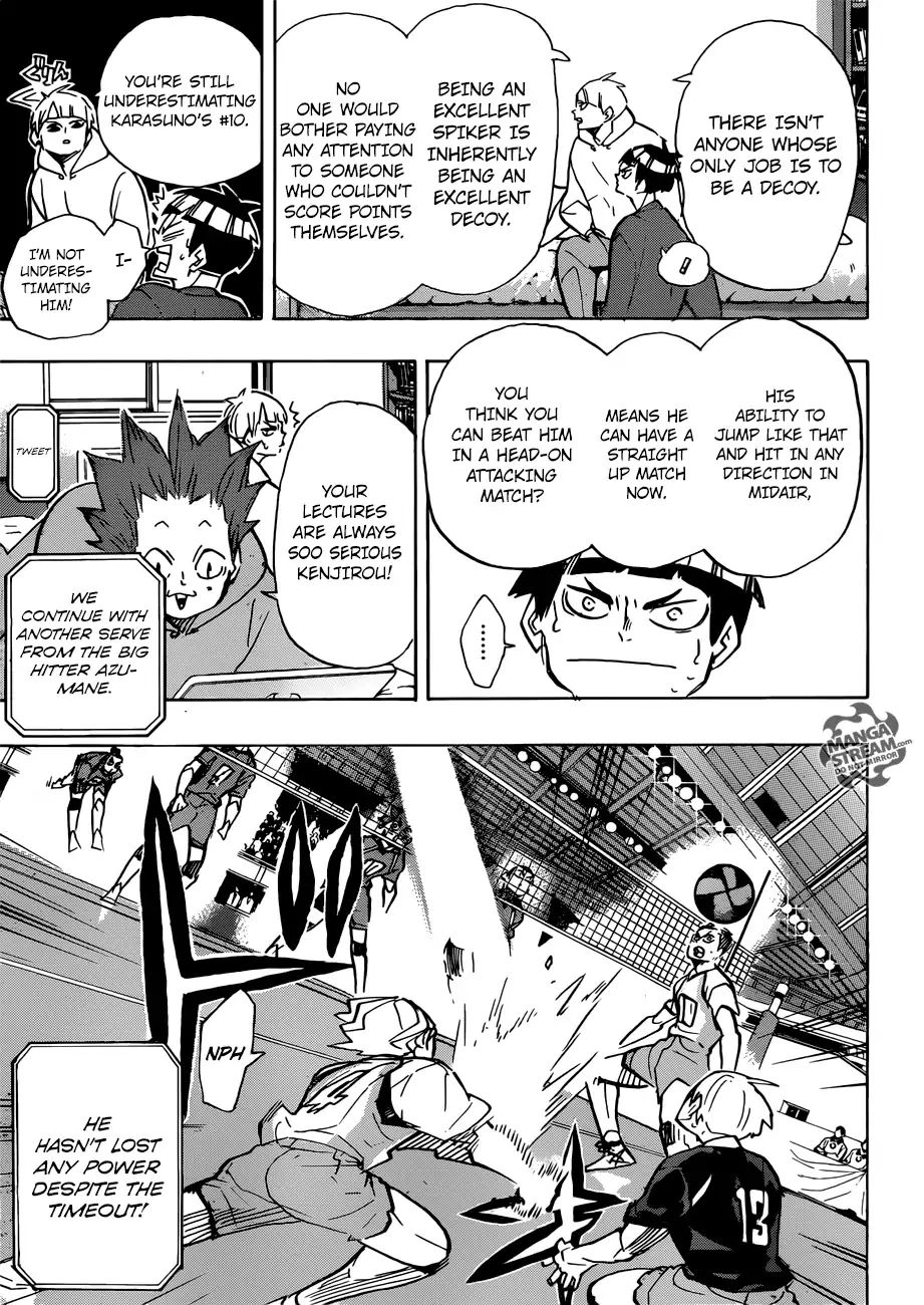 Haikyuu!! - Chapter 363: The Little Giant Vs The Strongest Decoy