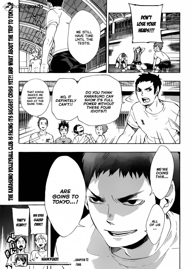 Haikyuu!! - Chapter 72