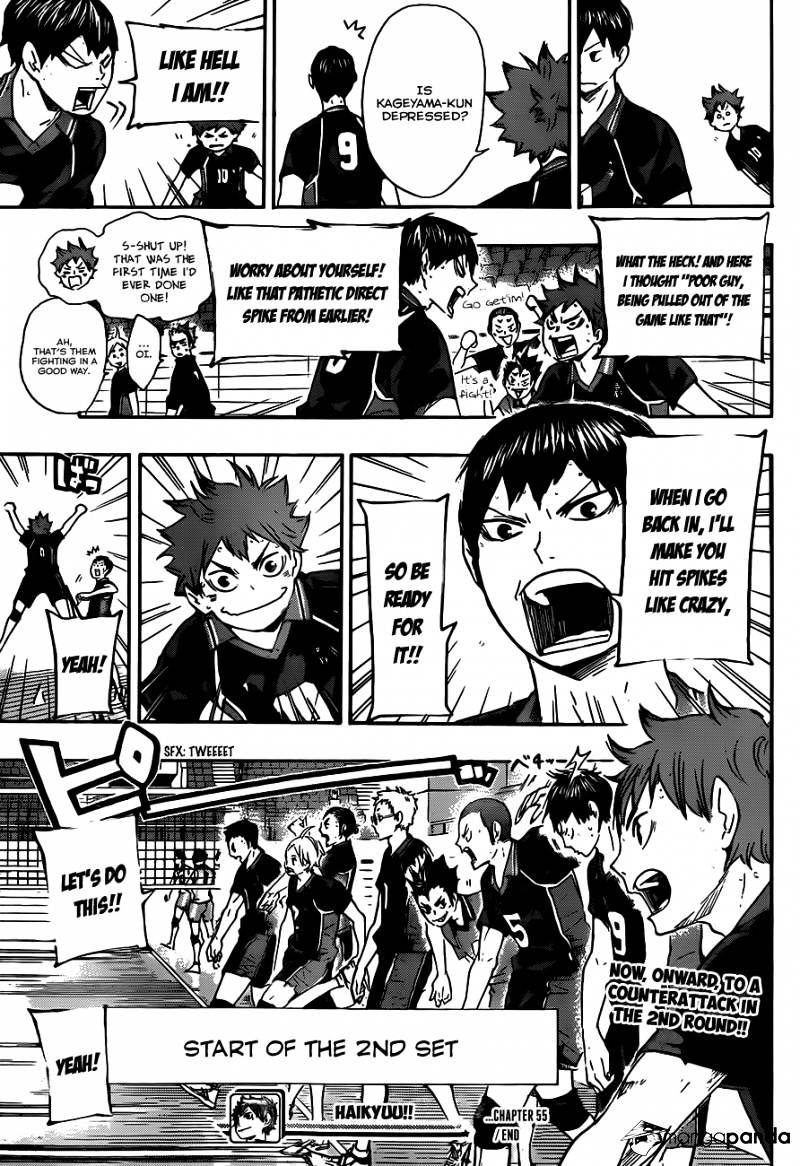 Haikyuu!! - Chapter 55