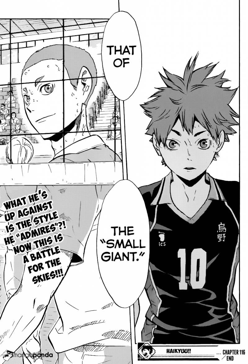 Haikyuu!! - Chapter 116