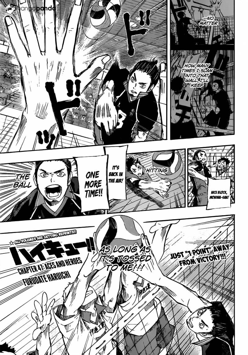 Haikyuu!! - Chapter 47 : Aces And Heroes