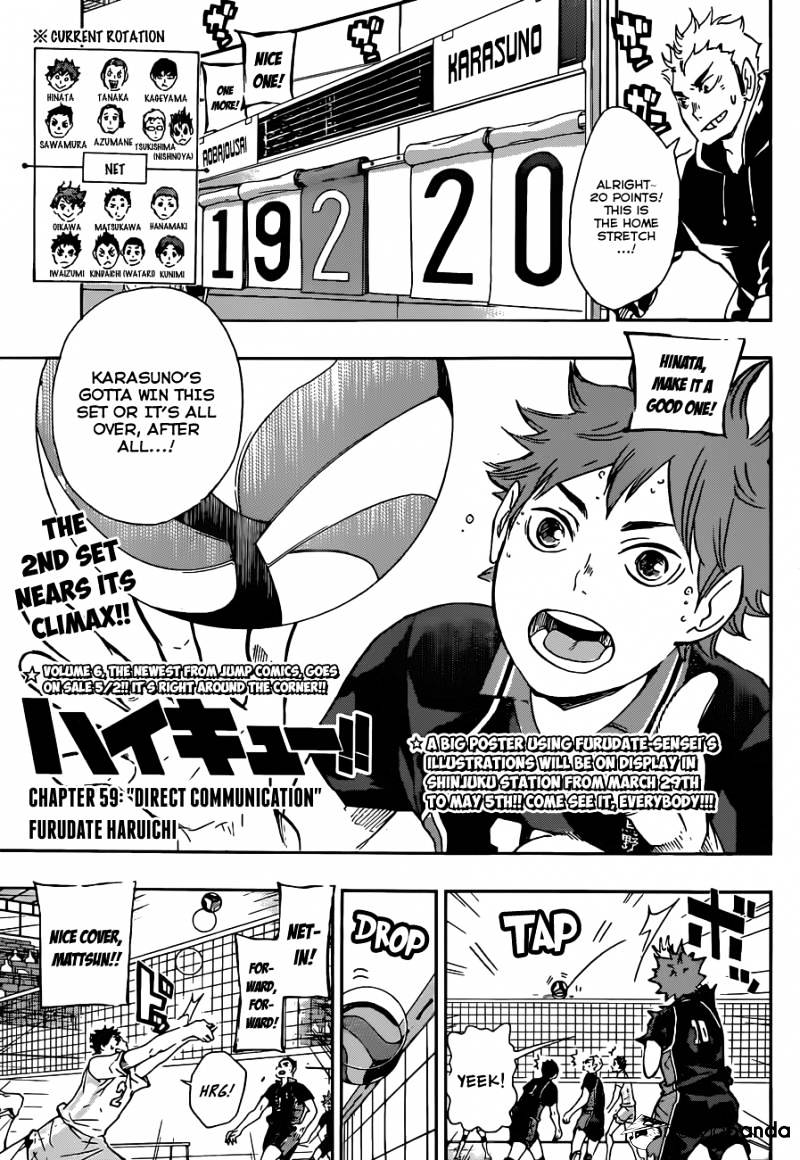 Haikyuu!! - Chapter 59