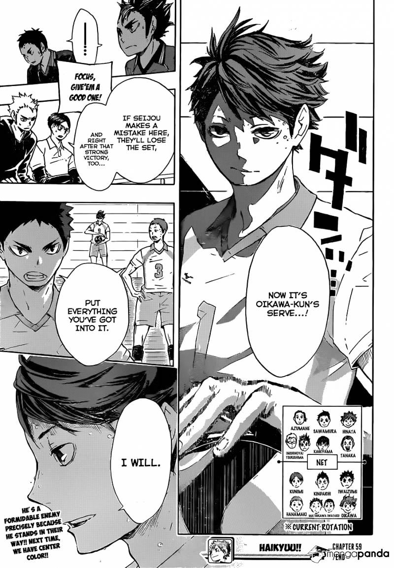 Haikyuu!! - Chapter 59