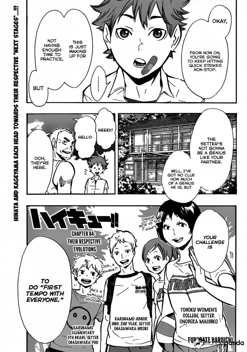 Haikyuu!! - Chapter 84