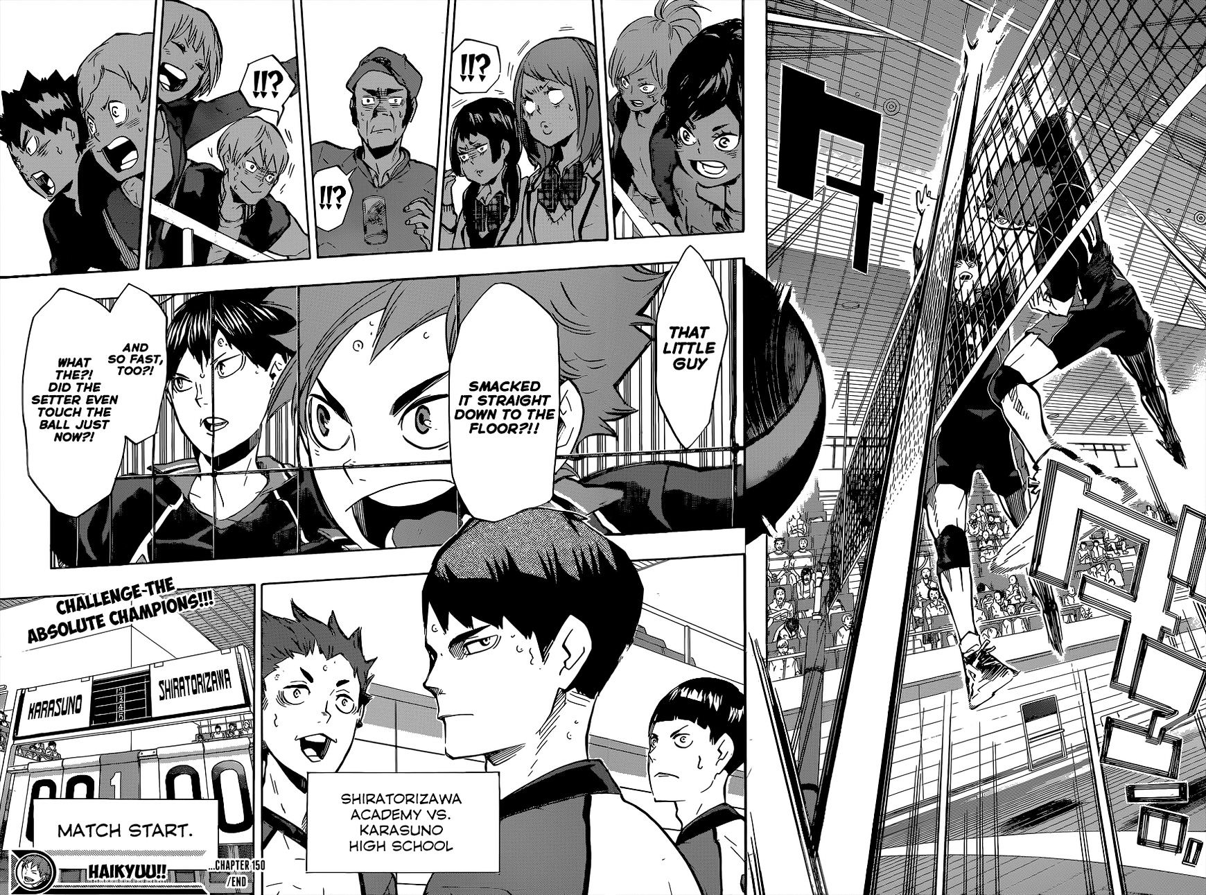 Haikyuu!! - Chapter 150 : A Greeting Gift