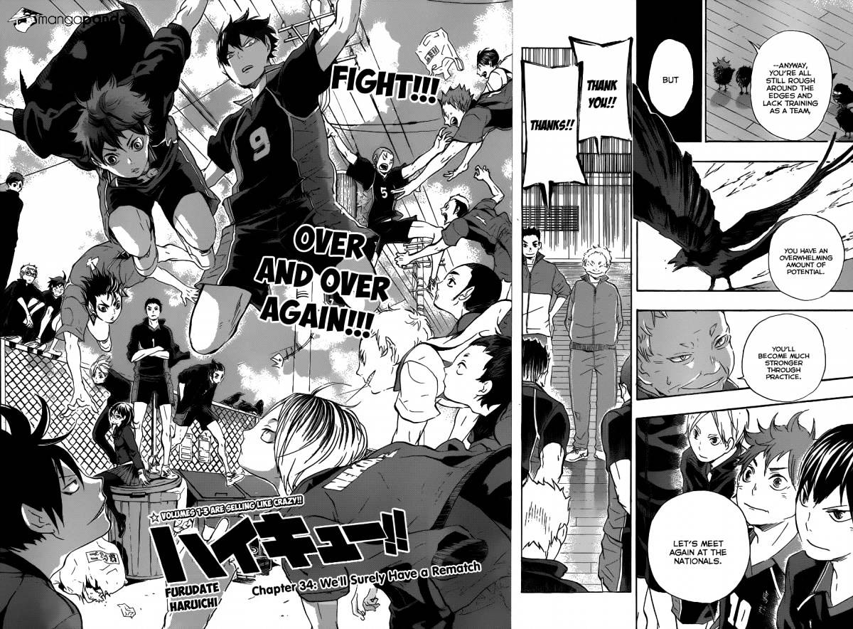 Haikyuu!! - Chapter 34 : We'll Surely Have A Rematch